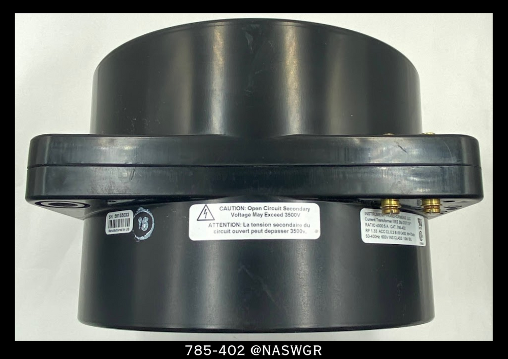 Instrument Transformers 785-402 Current Transformer - 4000:5A