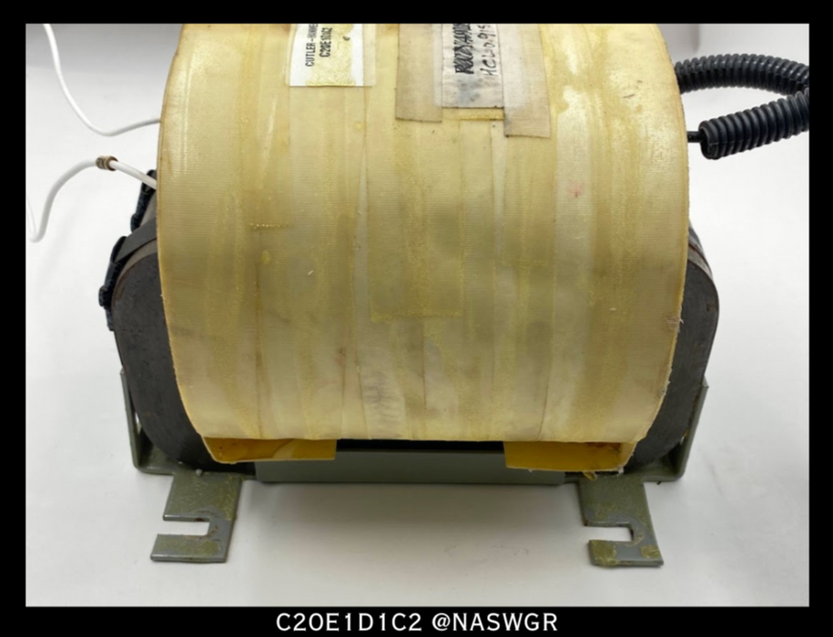 Cutler Hammer C20E1D1C2 Control Power Transformer - 4160:120V