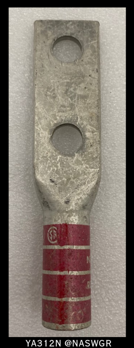 Burndy YA312N Barrel Cabel Lug
