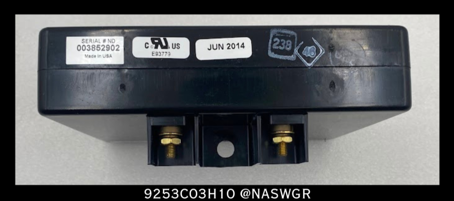 Eaton 9253C03H10 Ground Fault Sensor - 2000:1 Amp - Unused