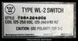Westinghouse 796A204G06 Type WL-2 Switch