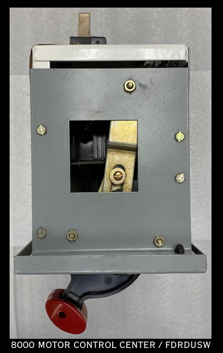 General Electric Model 8000 Motor Control Center Type FDRFUSW