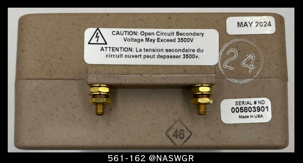 Instrument Transformers 561-162 Current Transformer - 1600:5A