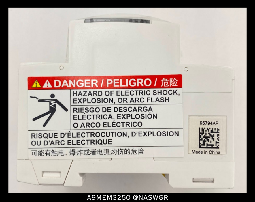 SCHNEIDER ELECTRIC A9MEM3250 WATT HOUR METER - 6A - UNUSED