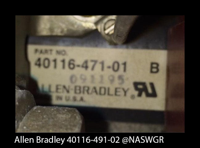 40116-491-02 ~ Allen Bradley 800 Amp Disconnect Switch 40116-491-02 ~ Allen Bradley 2100 Series