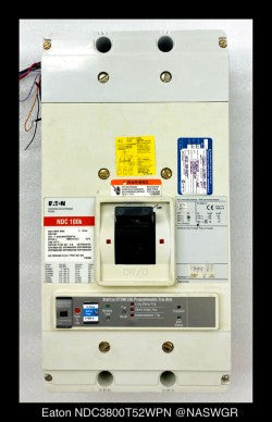 Eaton NDC3800T52WPN Molded Case Circuit Breaker - 800 Amp - Unused Surplus