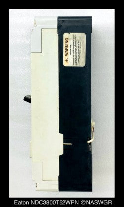 Eaton NDC3800T52WPN Molded Case Circuit Breaker - 800 Amp - Unused Surplus