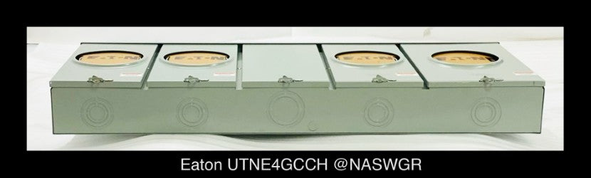 Eaton UTNE4GCCH Meter Socket 125A/600V/1P3W/N3R - Unused