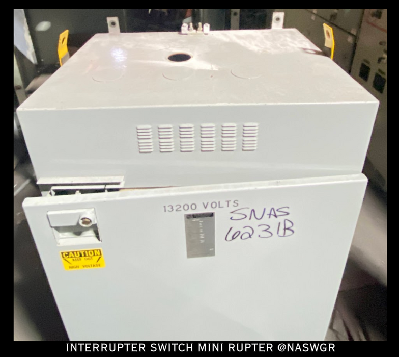 S&C CD-206512 INTERRUPTER SWITCH MINI RUPTER - 600A