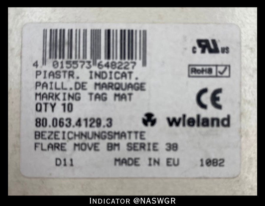 Wieland Indicator 80.063.4129.3