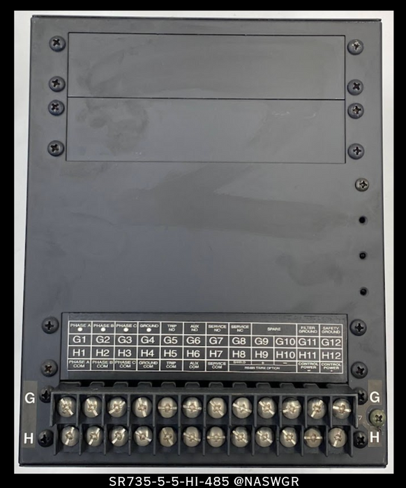 General Electric Multilin SR735 Feeder Protection Relay - SR735-5-5-HI-485