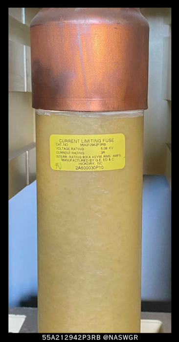 General Electric 55A212942P3RB Current Limiting Fuse - 100(3R)Amp, 5kV