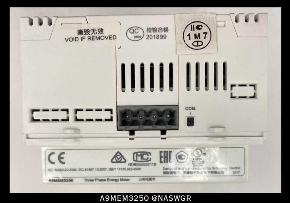 SCHNEIDER ELECTRIC A9MEM3250 WATT HOUR METER - 6A - UNUSED