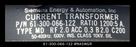 Siemens 61-300-066-122 MD Current Transformer - 1200:5 Amp