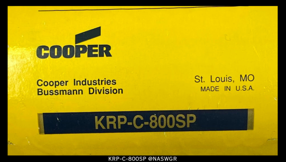 Cooper Bussman KRP-C-800SP Fuse - 800A/600V