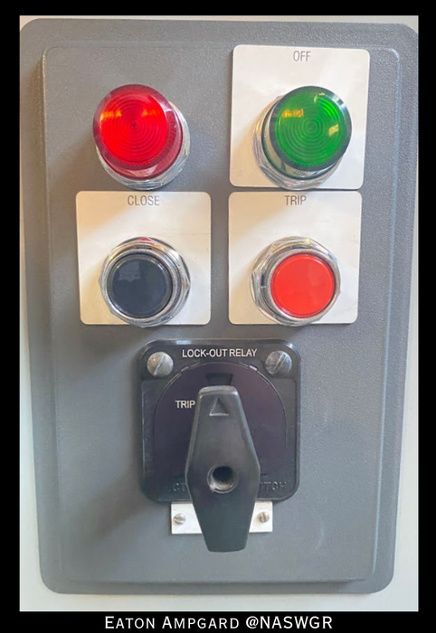 Eaton / Cutler Hammer Ampgard Medium Voltage Control Cell Section- 1250HP/4160V