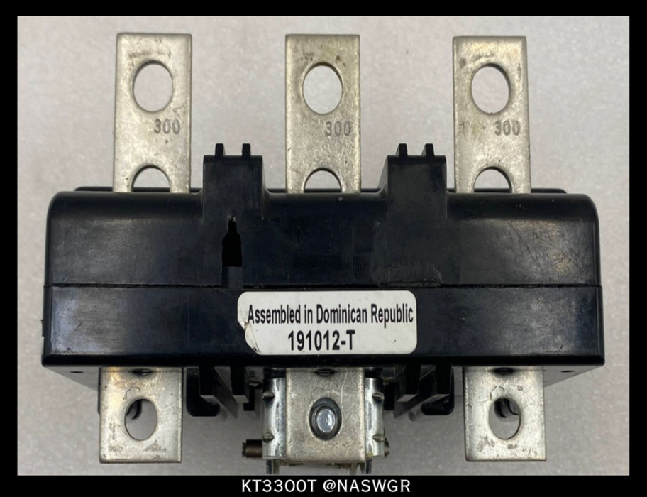 Eaton KT3300T Thermal Magnetic Trip Unit 300A - 1492D90G18