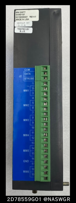 Eaton 2D78559G01 Universal RTD Module