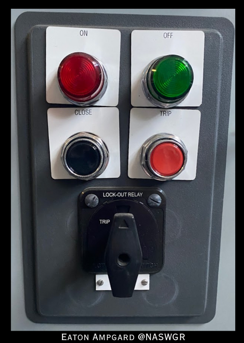 Eaton / Cutler Hammer Ampgard Medium Voltage Control Cell Section- 250HP/4160V