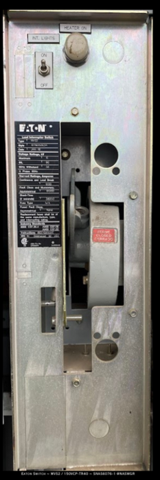 Eaton MVS2/150VCP-TR40 Load Interrupter Switchgear - 1200 Amp / 15kV
