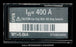 Eaton Magnum DS MDS6083W Breaker (M/O,D/O) - 400 Amp - Unused