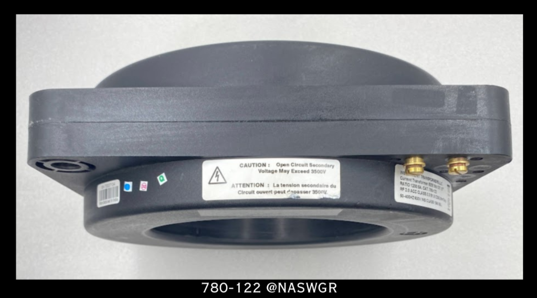 Instrument Transformers 780-122 Current Transformer - 1200:5 Amp
