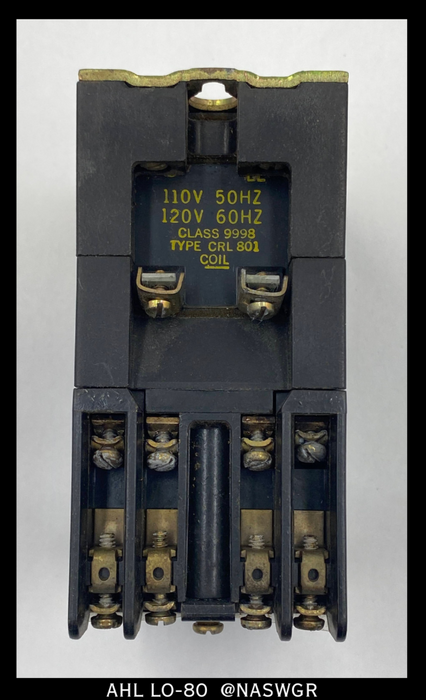 Square D 8501LO80V02 Type L Industrial Control Relay - 120vAC