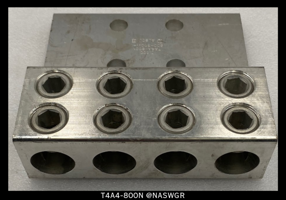 ILSCO T4A4-800N Aluminum Mech Lug