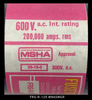 FRS-R-125 , Bussmann Fusetron FRS-R-125 Dual Element Time Delay Fuse , Class RK5 , PN: FRS-R-125