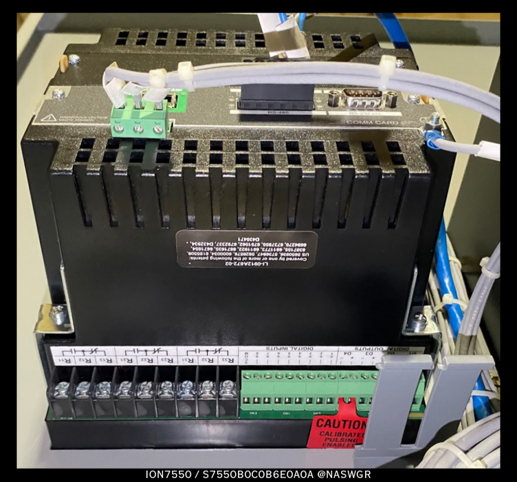 Square D PowerLogic ION7550, S7550B0C0B6E0A0A Advanced Meter