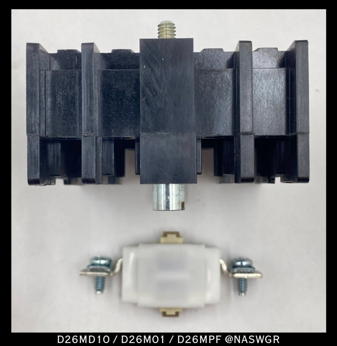 Eaton D26MD10 / D26M01 / D26MPF TYPE M RELAY FRONT DECK ACCESSORY - 10A/600V - Unused
