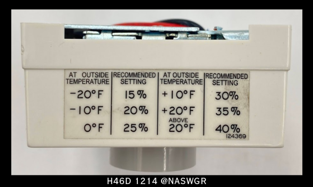 HONEYWELL H46D 1214 HUMIDIFIER CONTROLLER - UNUSED