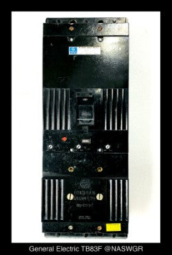 GE Tri-Break TB83F Molded Case Circuit Breaker - 800 Amp - Tested/1Yr Warranty