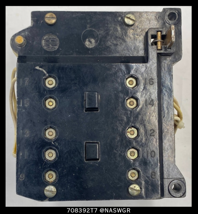 Gould 708392T7 Control Device Relay - 125vDC