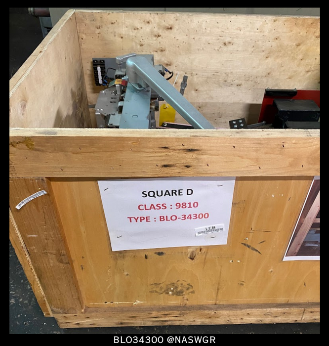 Square D BLO34300 Switch 3000A w/ 120v Shunt Trip