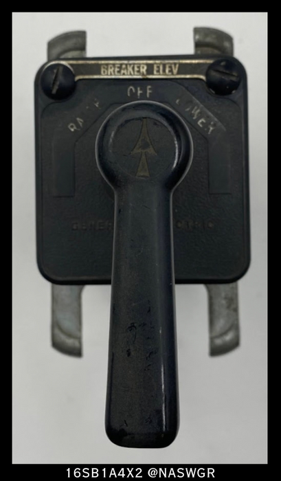General Electric 16SB1A4X2 Type SB-1 Switch