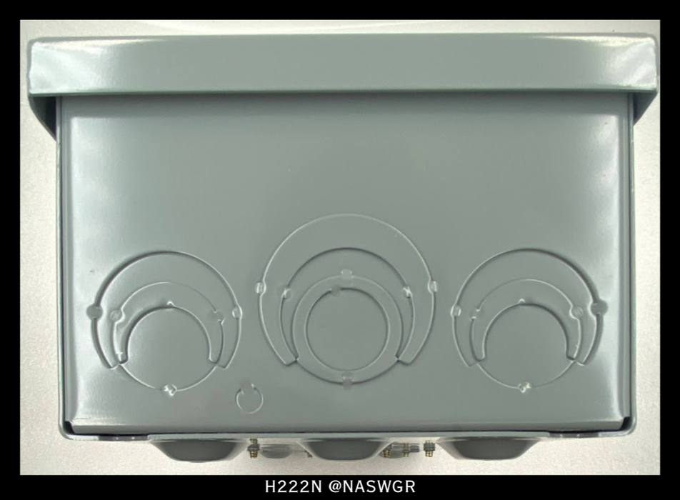 Square D H222N Heavy Duty Safety Switch - 60A/240VAC/N1R