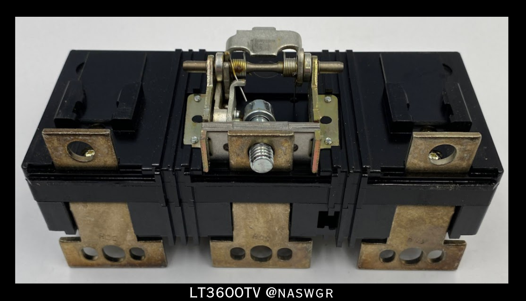Eaton LT3600TV Thermal Magnetic Trip Unit - 600A/600vAC/250vDC- Unused