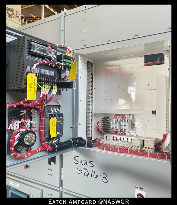 Eaton / Cutler Hammer Ampgard Medium Voltage Control Cell Section- 1250HP/4160V