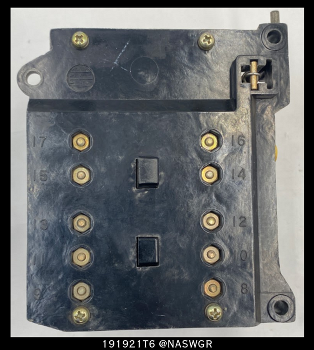 Gould 191921T6 Control Device Relay - 125vDC