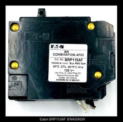 Eaton BRP115AF Molded Case Circuit Breaker - 15 Amp ~ Unused- Lot of 10