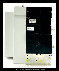 Eaton Magnum SB SBS6083HEA Breaker (M/O,B/I) - 800 Amp - Unused