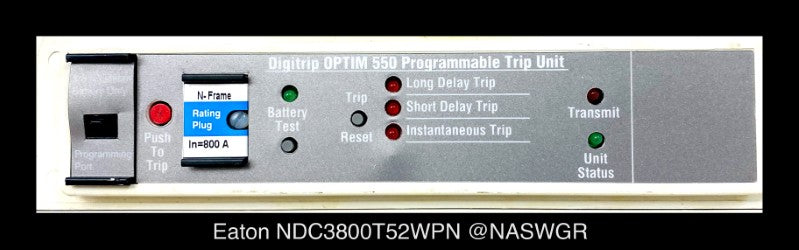 Eaton NDC3800T52WPN Molded Case Circuit Breaker - 800 Amp - Unused Surplus