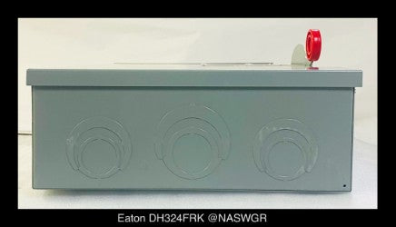 Eaton DH324FRK Heavy Duty Safety Switch - 200A/240V/3P/N3R - Unused