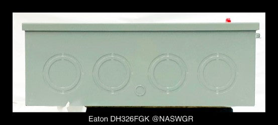 Eaton DH326FGK Heavy Duty Safety Switch - 600A/240V/3P3W/N1 - Unused