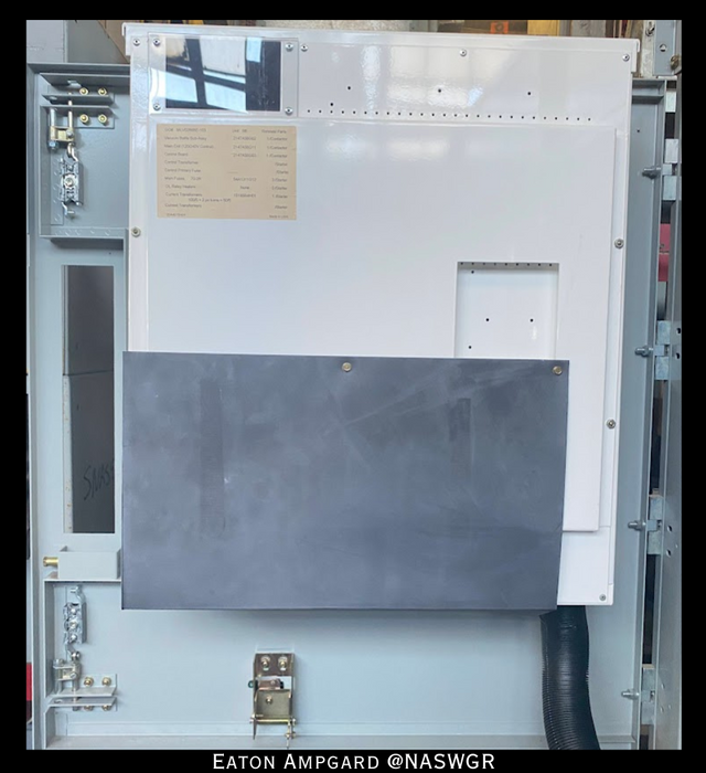Eaton / Cutler Hammer Ampgard Medium Voltage Control Cell Section- 250HP/4160V