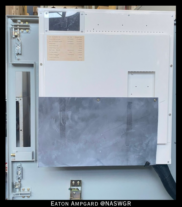 Eaton / Cutler Hammer Ampgard Medium Voltage Control Cell Section- 1750HP/4160V