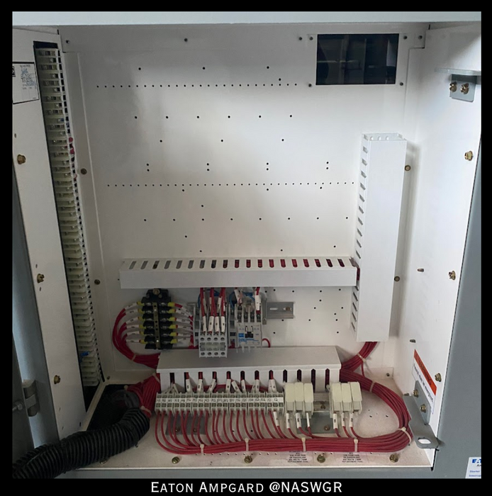 Eaton / Cutler Hammer Ampgard Medium Voltage Control Cell Section- 600HP/4160V