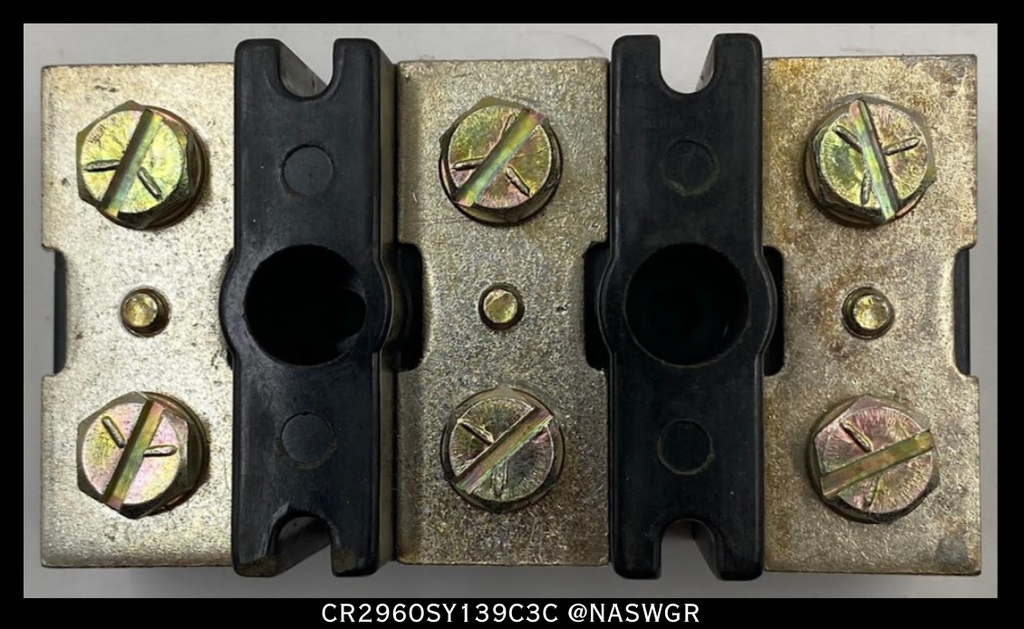 General Electric CR2960SY139C3C Terminal Boards - 100A/600V