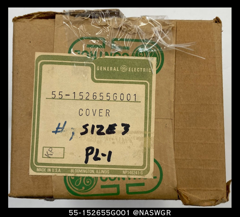 General Electric 55-152655G001 Cover Size 3